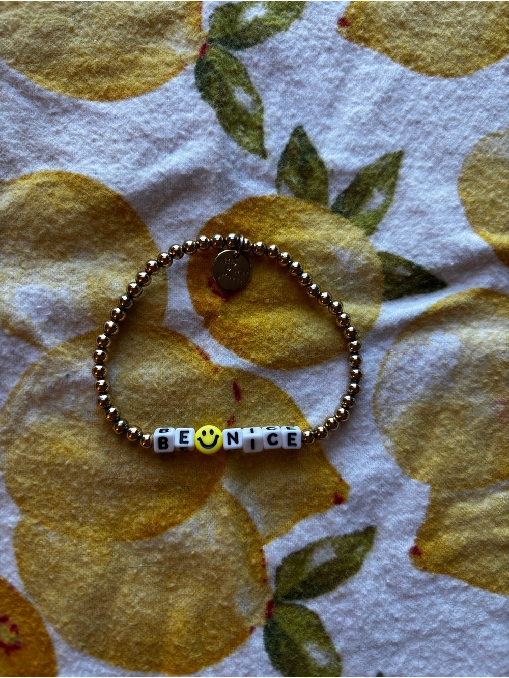 Little words project LWP bracelet be nice